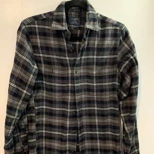 JCREW dark grey Flannel Shirt